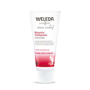 Personal Care Face Body: Weleda Ratanhia Toothpaste 75ml - 75ml
