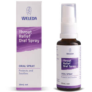 Personal Care Natural Medicine: Weleda Throat Relief Oral Spray 30ml - 30ml