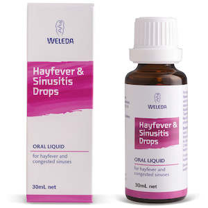 Personal Care Natural Medicine: Weleda Hayfever & Sinusitis Drops 30ml - 30ml