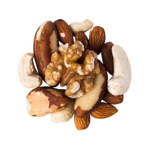 Nuts Deluxe (Brazil Nuts, Almonds, Cashews, Walnut Halves) Organic - 2.5kg