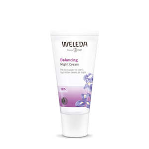 Personal Care Face Body Face Care: Weleda Balancing Night Cream- Iris- Hydrating 30ml - 30ml