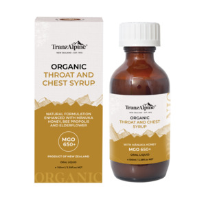 Organic Throat & Chest Syrup - 100ml