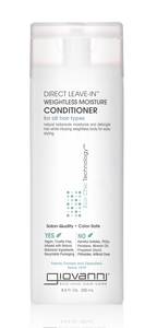 Giovanni Direct Leave In Weightless Moisture Conditioner - 250ml