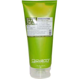 Giovanni Moisturising Shave Cream Invigorating Tea Tree & Mint - 207ml