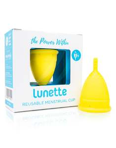 Lunette Menstrual Cup Lemon Model 2 - Each