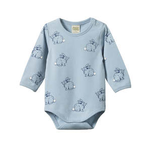 Childrens: Nature Baby Long Sleeve Body Suit | Cottage Bunny