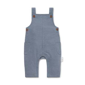 Aster & Oak Dark Chambray Overalls