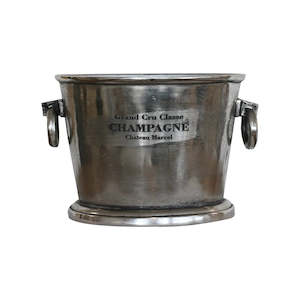 Clichy Engraved Oval Champagne Bucket