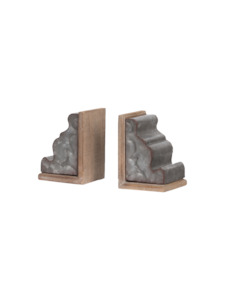 Gifts To Go 1: Set of 2 Marna Geode Bookends