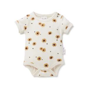 Aster and Oak Sunflower AOP Onsie