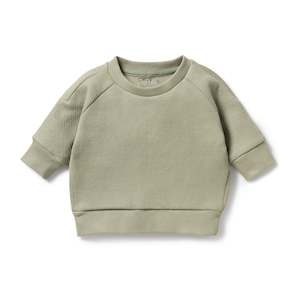Baby Clothing: Wilson & Frenchy Oak Organic Quilted Sweat