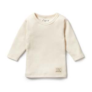 Baby Clothing: Wilson & Frenchy Ecru Organic Cotton Top