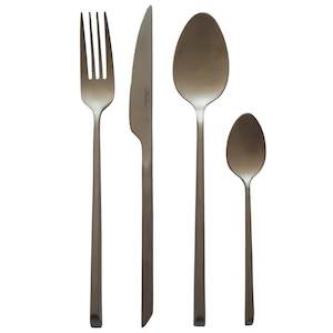 Broste Cutlery Sletten Set 16 piece Satin