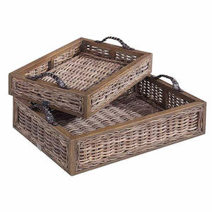 Artwood: Vintage Kubu Grey Serving Tray | Artwood