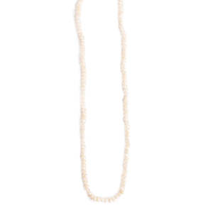 Short Chain Necklace with Small Freshwater Pearls | Gold | A & C