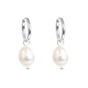 Earrings with freshwater pearl | A & C
