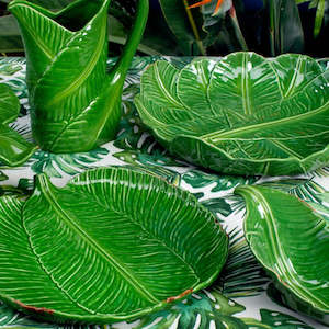 Banana from Madeira Centrepiece Leaves | Bordallo Pinheiro