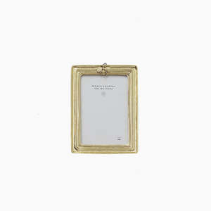 Ribbed Bee Photo Frame Gold|4x6