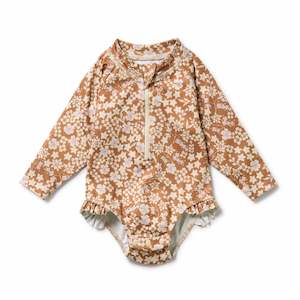 Wilson Frenchy: Hazel Floral Long Sleeved Swimsuit