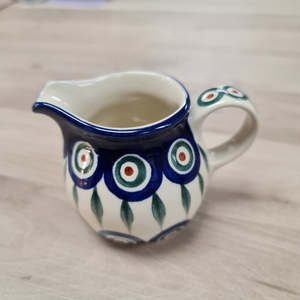 Home Living: Polish Pottery Creamer | Pattern Options