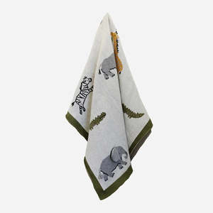 Cc Interiors: Playtime Animal Cotton Baby Blanket