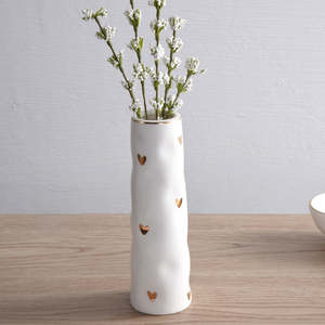 Heart to Heart Bud Vase