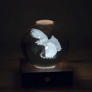 Lanterns: Tui 3D Laser Engraved LED Light