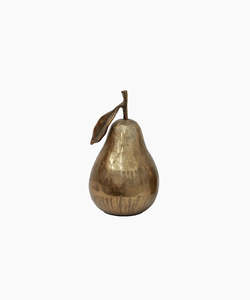 Decorative Champagne Gold Pear