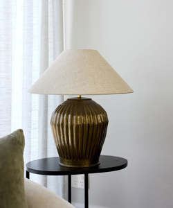 Lanterns: Kerali Ribbed Lampbase