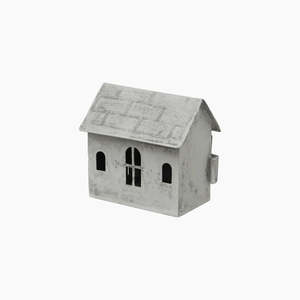 Tealight House Zinc | Small