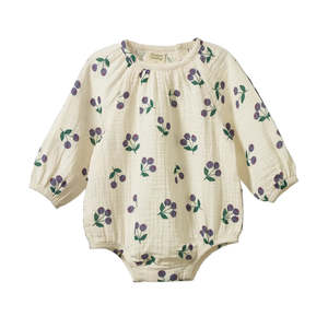 Nature Baby: Meadow Muslin Bodysuit | Nature Baby