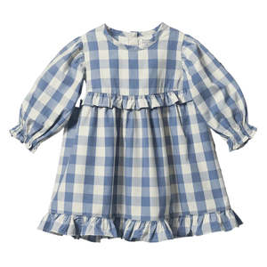 Bluebelle Check Nora Dress | Nature Baby
