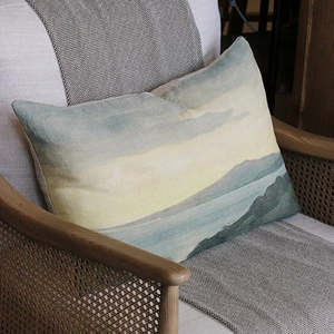 Cc Interiors: Island At Dusk Lumbar Cushion | CC Interiors