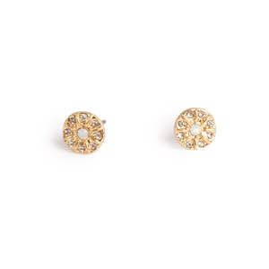 Solstice Stud Earrings - Gold | A&C