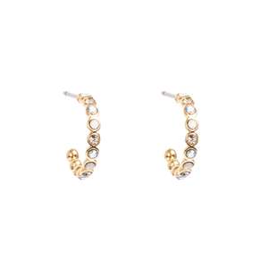 Earrings: Solstice Gold Greole Earrings |A&C