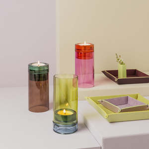 For Her: Reversible Glass Lantern (193 x 9cm)