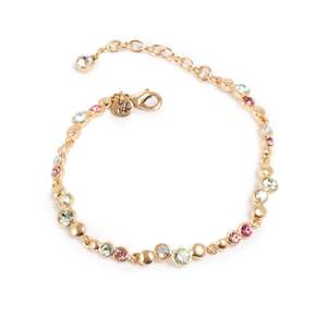 For Her: Sweet Droplets Multi Stone Bracelet | Gold | A& C
