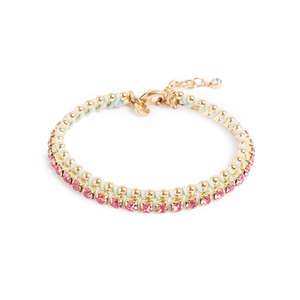 For Her: Friendship Bracelet Pink & Green | A&C