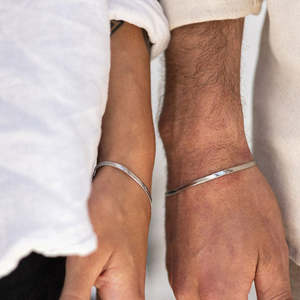Lifestyle: Silver Snake Bracelet | Unisex | A&C