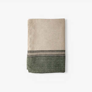 Atelier Green Ribbon Teatowel | French Country