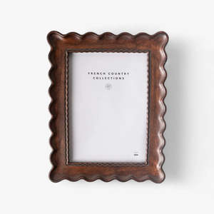 New Arrivals: Chestnut Wavy Photoframe | 5x7 | French Country