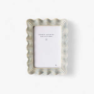 Sophia Waves Photo Frame | 4x6 | French Country
