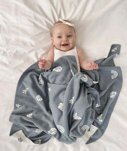 Enchanted Garden Blanket | Sky | Over the Dandelions