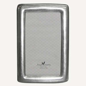 Rounded Pewter Frame | 4 x 6 | French Country