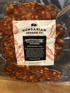Products: Spicy Hungarian Paprika Salami (kolbász) 80g Sliced – Hungarian Artisan Co (Tauranga, NZ)