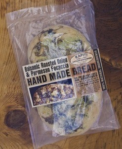 Balsamic Roasted Onion & Parmesan Focaccia (par baked, 460g) – Kapiti Arti&hellip;