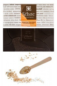 Products: Toasted Coconut (75g Tablet) – Schoc Chocolate (Greytown, NZ)