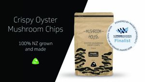 Products: Oyster Mushroom Crispy Chips (100g) – Mushroom House (Plimmerton, NZ)