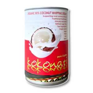 Organic 90% Coconut Whipping Cream - Ceylon Kokonati