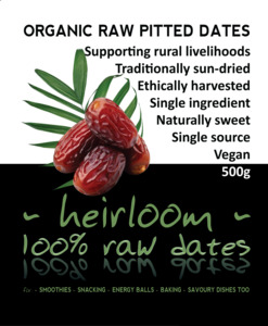 Organic Pitted Dates 500g